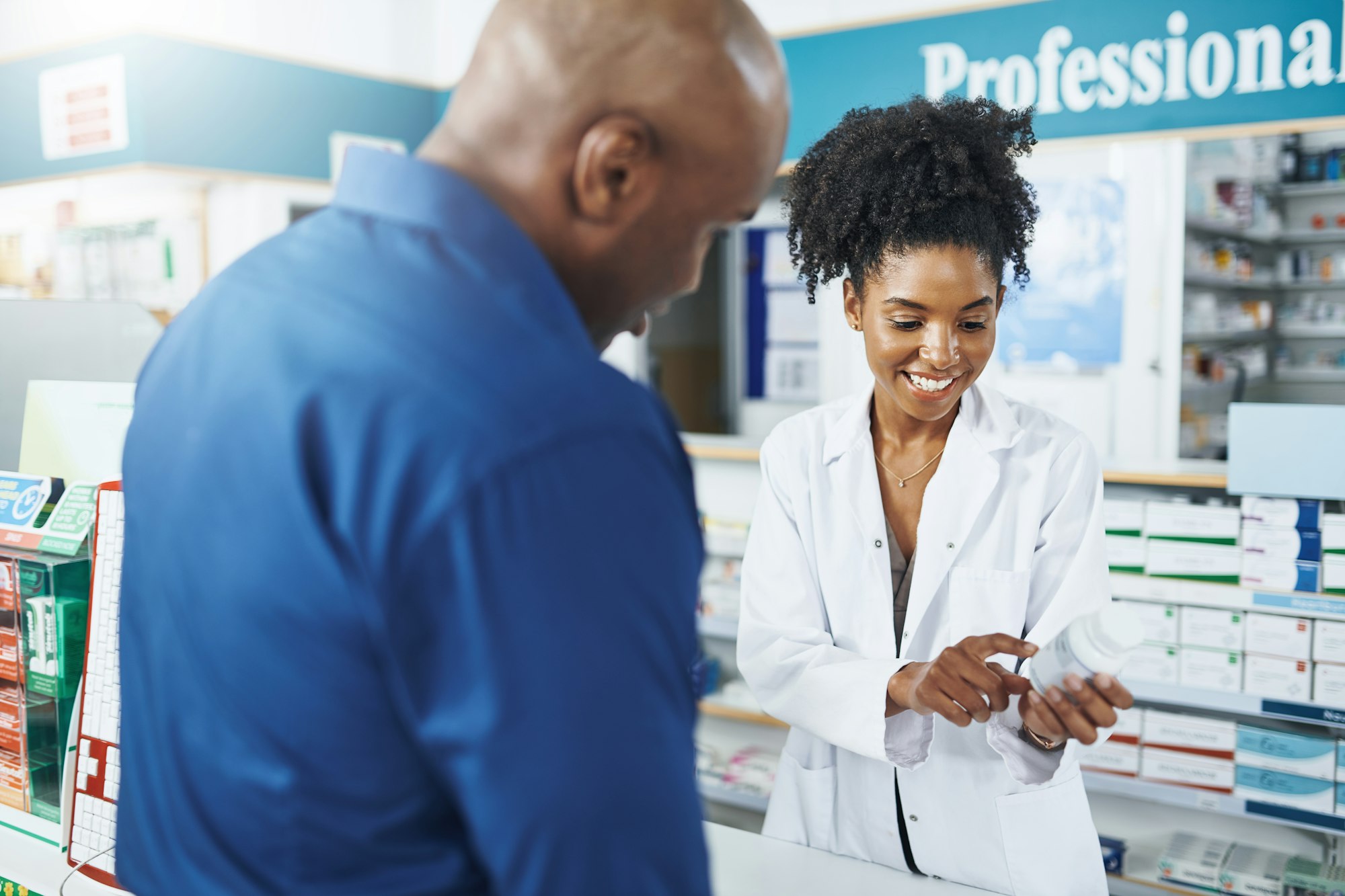 She councils her patients on the use of their medication